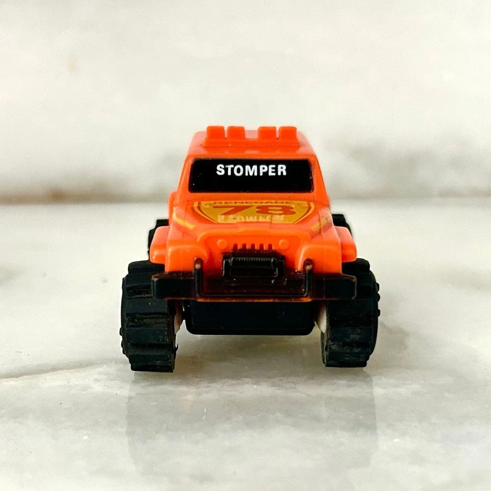 Vintage 1980's Schaper Stomper 4x4 Jeep Renegade Orange Toy Truck 78 Decal Macau